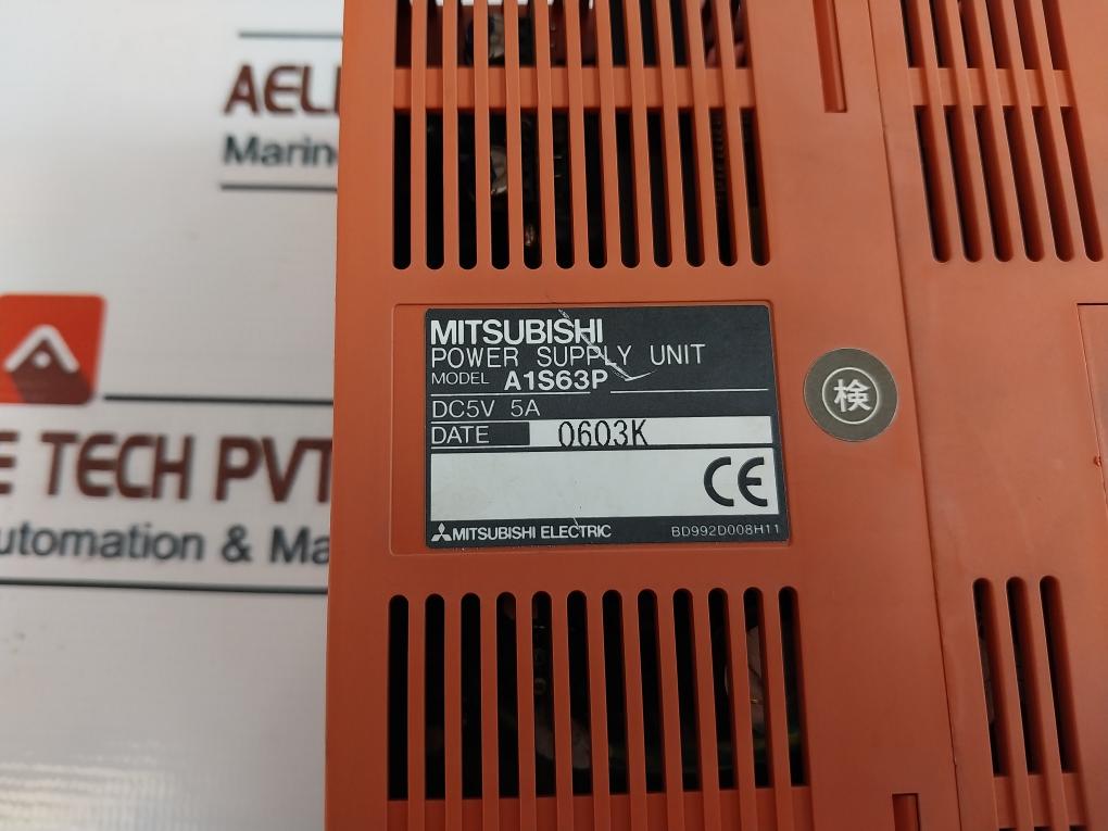 Mitsubishi Electric A1S63P Power Supply Unit A1Sj71Uc24-r4