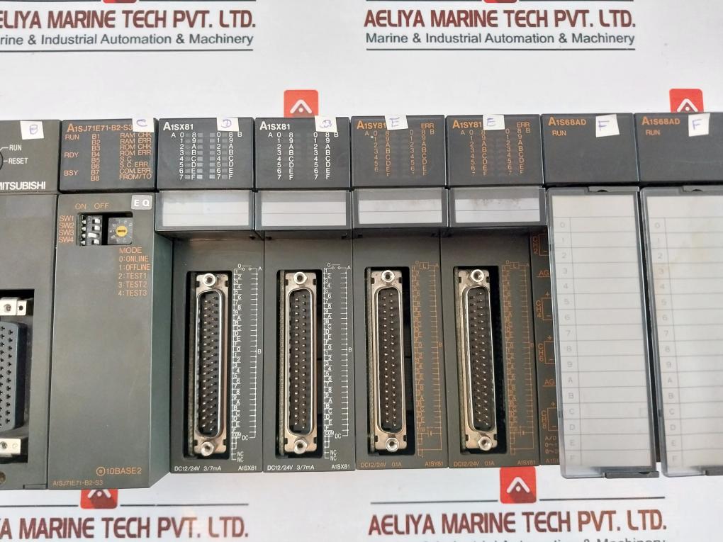 Mitsubishi Electric A1S63P Programmable Logic Controller W/ Module