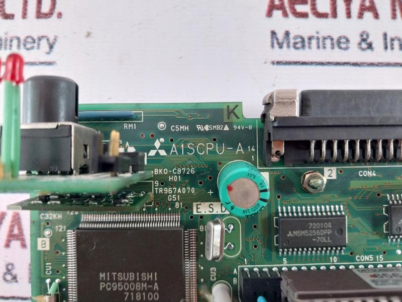 Mitsubishi Electric A1Scpu Pcb For Plc Cpu Module