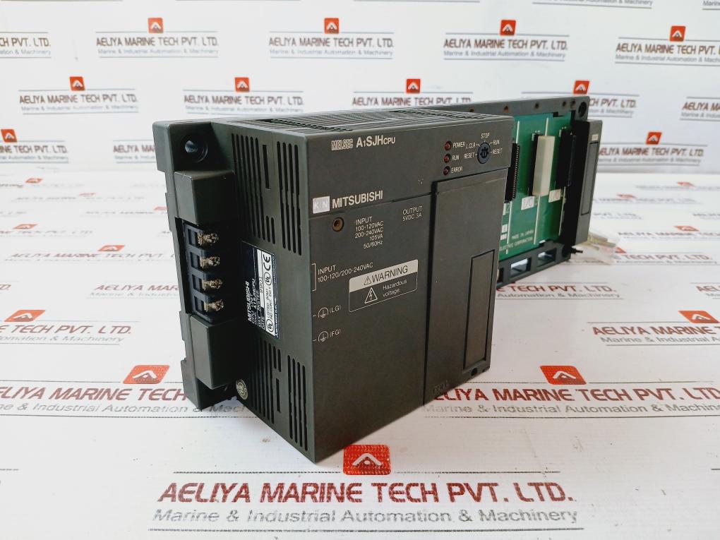 Mitsubishi Electric A1Sjhcpu Cpu Rack, 100-240Vac, 5Vdc 3A