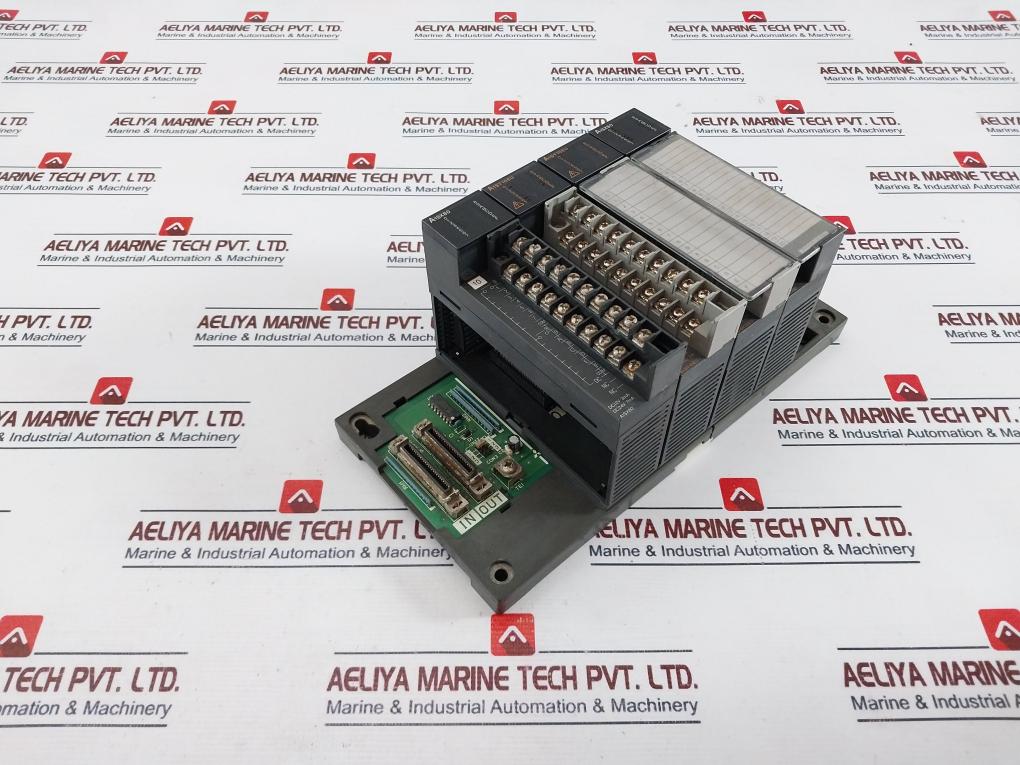 Mitsubishi Electric A1Sx80, A1Sy10Eu Input Output Modules W/ Base Unit A1S55B-s1