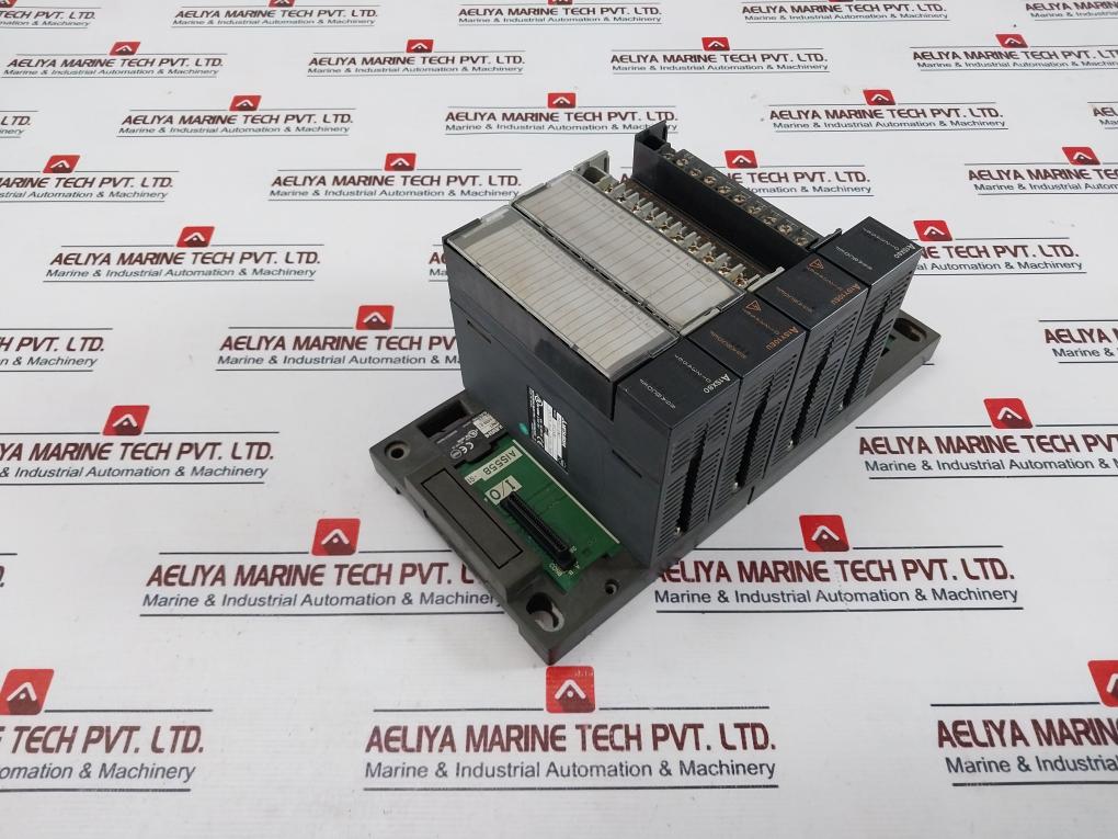 Mitsubishi Electric A1Sx80, A1Sy10Eu Input Output Modules W/ Base Unit A1S55B-s1