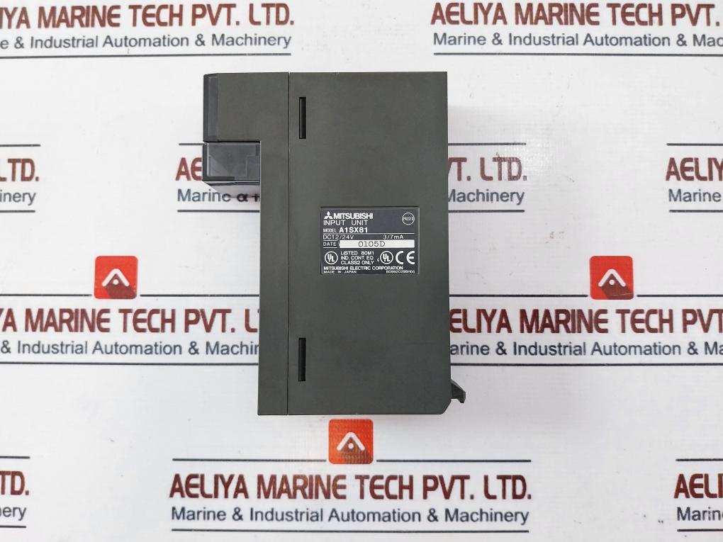Mitsubishi Electric A1Sx81 Digital Input Unit Bd992C098H05, 12/24Vdc