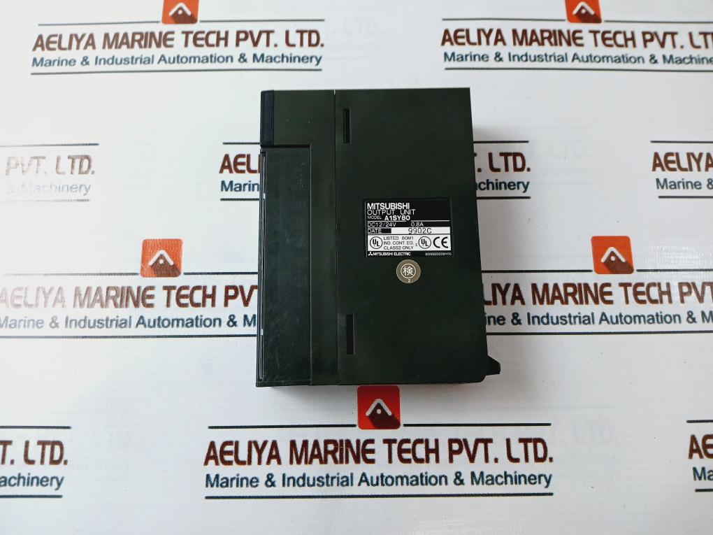 Mitsubishi Electric A1Sy80 Plc Output Module Dc12/24V 0.8A