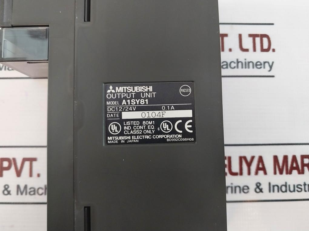 Mitsubishi Electric A1Sy81 Digital Output Local Unit Module Dc12/24V 0.1A