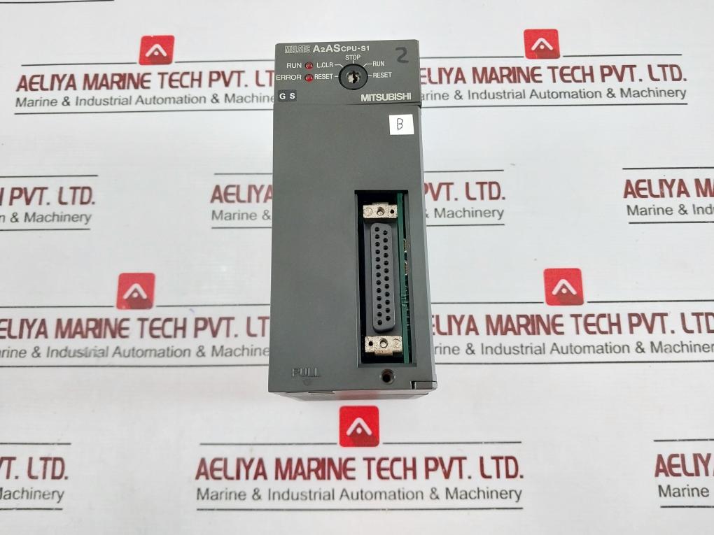 Mitsubishi Electric A1s62peu, A2ascpu-s1, A1sx81 Plc Module Rack 50/60hz