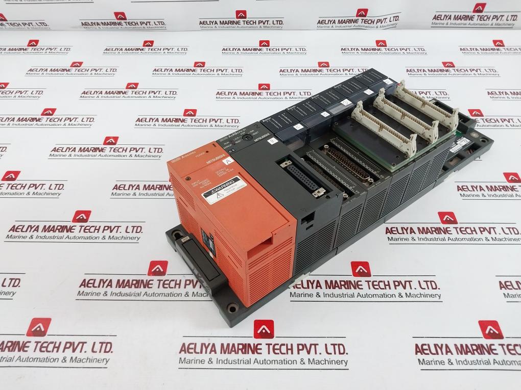 Mitsubishi Electric A1s62peu, A2ascpu-s1, A1sx81 Plc Module Rack 50/60hz