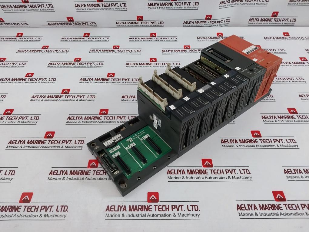Mitsubishi Electric A1s62peu, A2ascpu-s1, A1sx81 Plc Module Rack 50/60hz