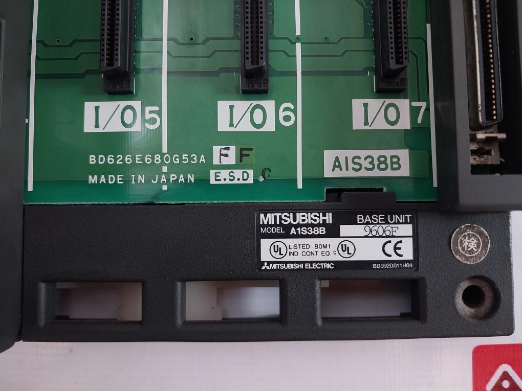 Mitsubishi Electric A1s62peu, A2ascpu-s1, A1sx81 Plc Module Rack 50/60hz