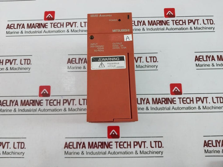 Mitsubishi Electric A1s62peu, A2ascpu-s1, A1sx81 Plc Module Rack 50/60hz