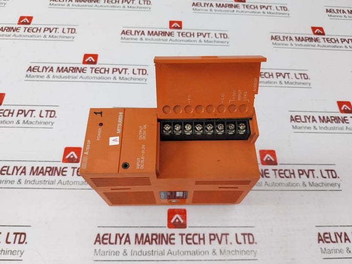 Mitsubishi Electric A1s63p, A1scpu-s1, A1sj71c24-r4, A1sx81 Module Rack