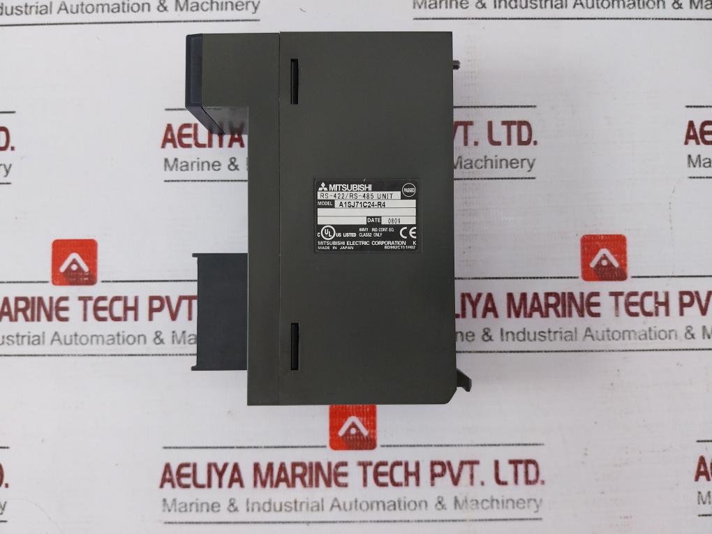 Mitsubishi Electric A1s63p, A1scpu-s1, A1sj71c24-r4, A1sx81 Module Rack