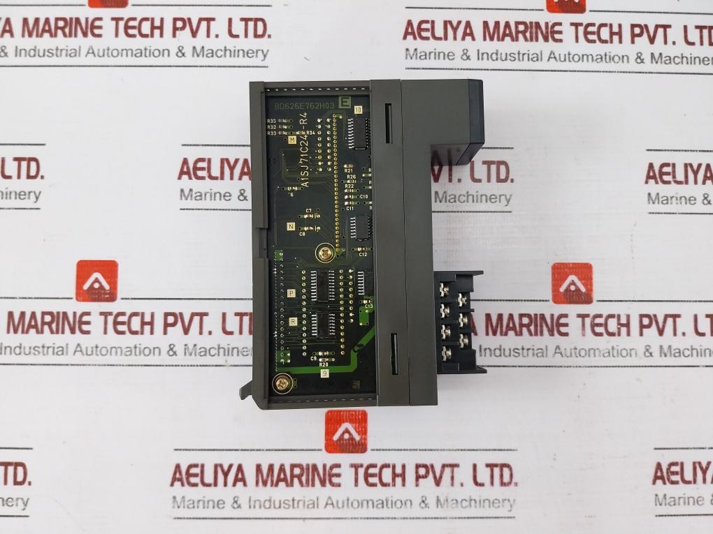 Mitsubishi Electric A1s63p, A1scpu-s1, A1sj71c24-r4, A1sx81 Module Rack