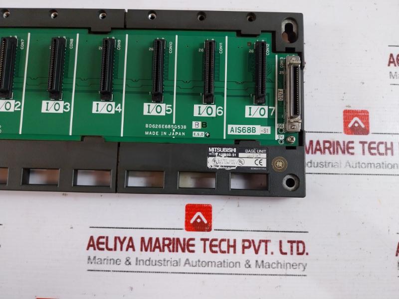 Mitsubishi Electric A1s68b-s1 Base Unit, Bd992d011h14, Bd626e685g53b