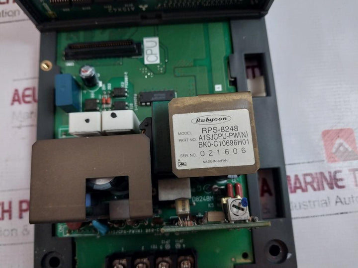 Mitsubishi Electric A1sjhcpu Plc Cpu Unit W/ A1sx42/ A1sy10 Input/output