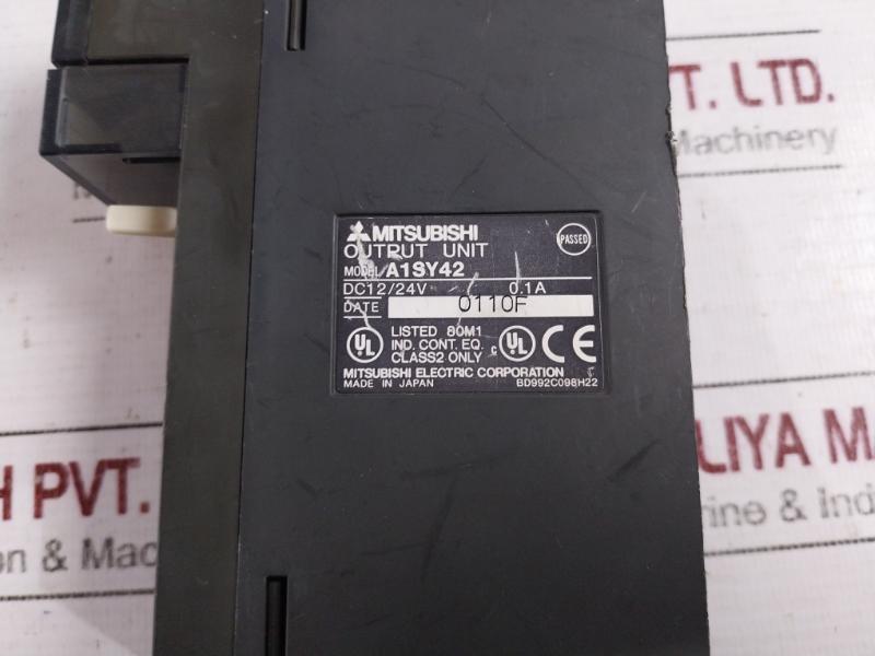 Mitsubishi Electric A1sy42 Output Unit Programmable Controller Bd992c098h22