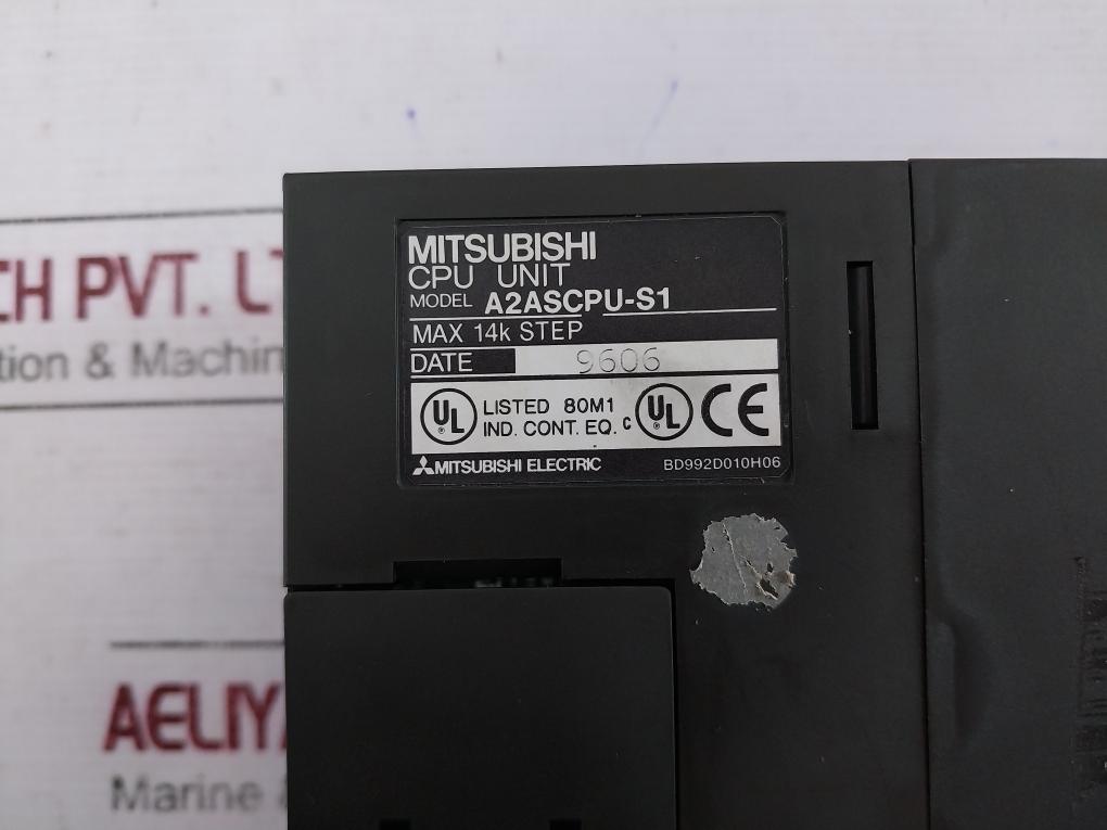 Mitsubishi Electric A2Ascpu-s1 Plc Bd992D010H06