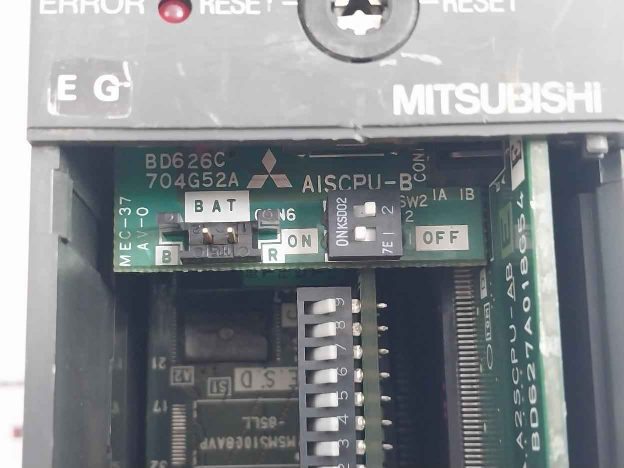 Mitsubishi Electric A2scpu Cpu Unit Module (not Working)