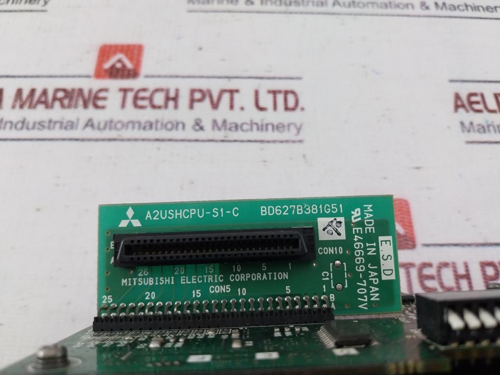 Mitsubishi Electric A2ushcpu-s1-ab Cpu Module Bd626c704g52a