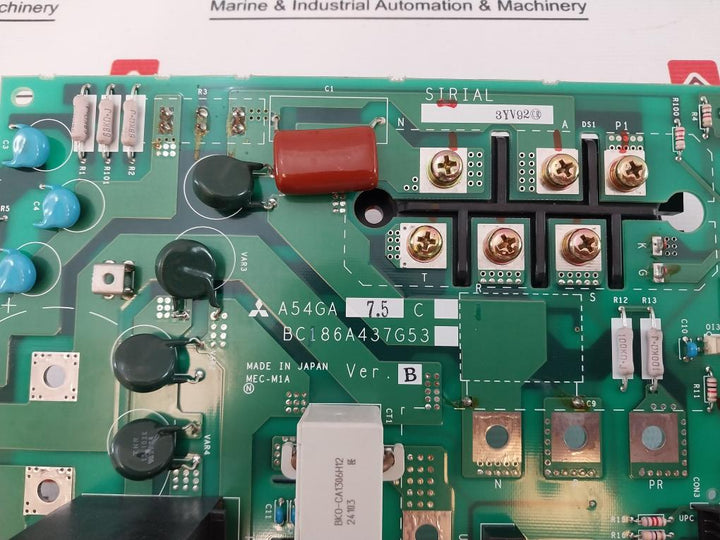 Mitsubishi Electric A54Ga7.5C Bc186A437H03 Printed Circuit Board Ver: B