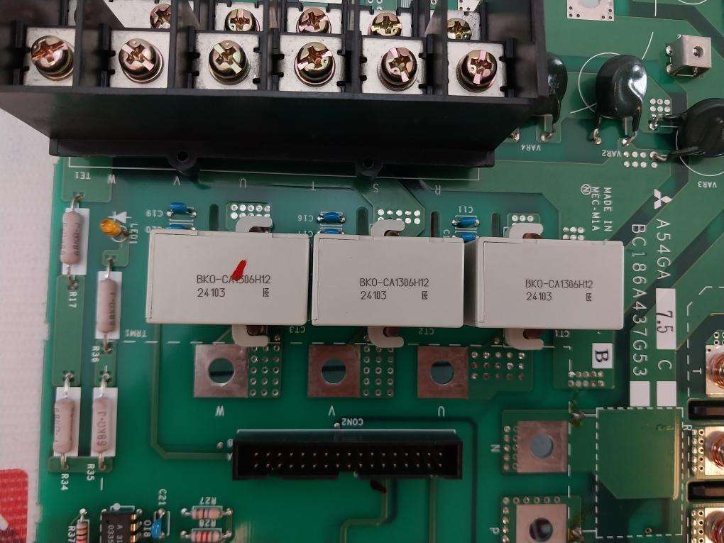 Mitsubishi Electric A54Ga7.5C Bc186A437H03 Printed Circuit Board Ver: B