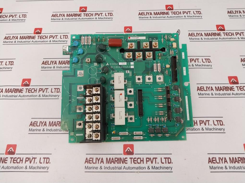 Mitsubishi Electric A54ga7.5c Printed Circuit Board Bc186a437g53 Ver: B