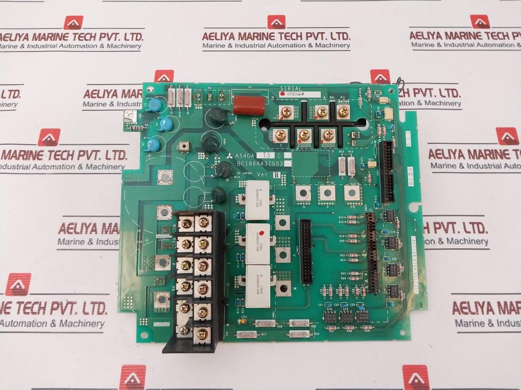 Mitsubishi Electric A54ga7.5c Printed Circuit Board Bc186a437g53 Ver: B