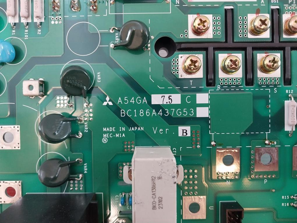 Mitsubishi Electric A54Ga7.5C Printed Circuit Board Ver: B Bc186A437G53