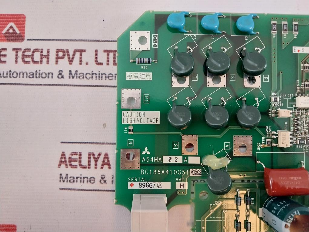 Mitsubishi Electric A54Ma22A Drive Power Board Bc186A410G51