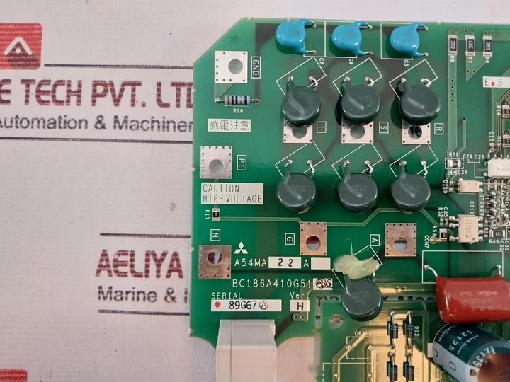Mitsubishi Electric A54Ma22A Drive Power Board Bc186A410G51