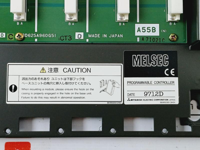 Mitsubishi Electric A55B Programmable Controller Base Unit