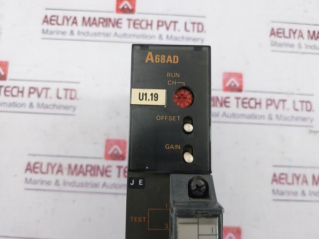Mitsubishi Electric A68ad Programmable Controller Bd990d216h01