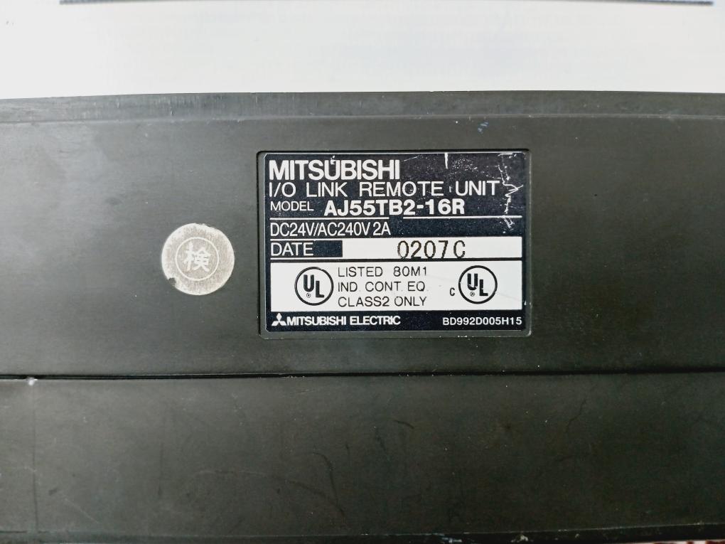 Mitsubishi Electric Aj55Tb2-16R I/O Link Remote Unit