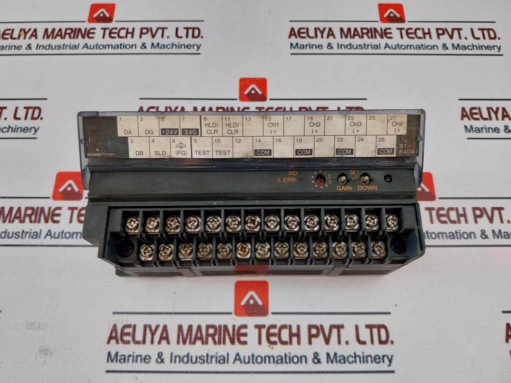 Mitsubishi Electric Aj65Bt-64Dai D/A Converter Unit 24Vdc 270Ma