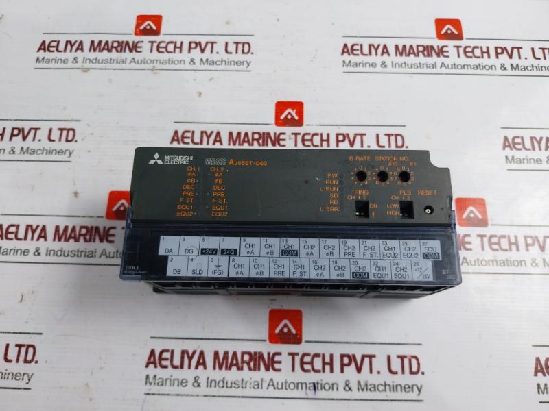 Mitsubishi Electric Aj65Bt-d62 High Speed Counting Unit 24Vdc 70Ma Class 2 Btd62