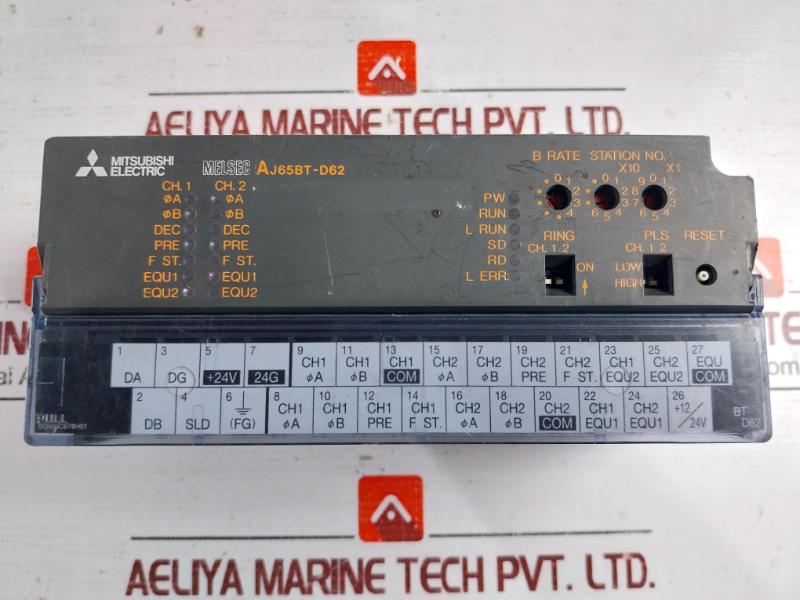 Mitsubishi Electric Aj65Bt-d62 High Speed Counting Unit 24Vdc 70Ma Class 2 Btd62