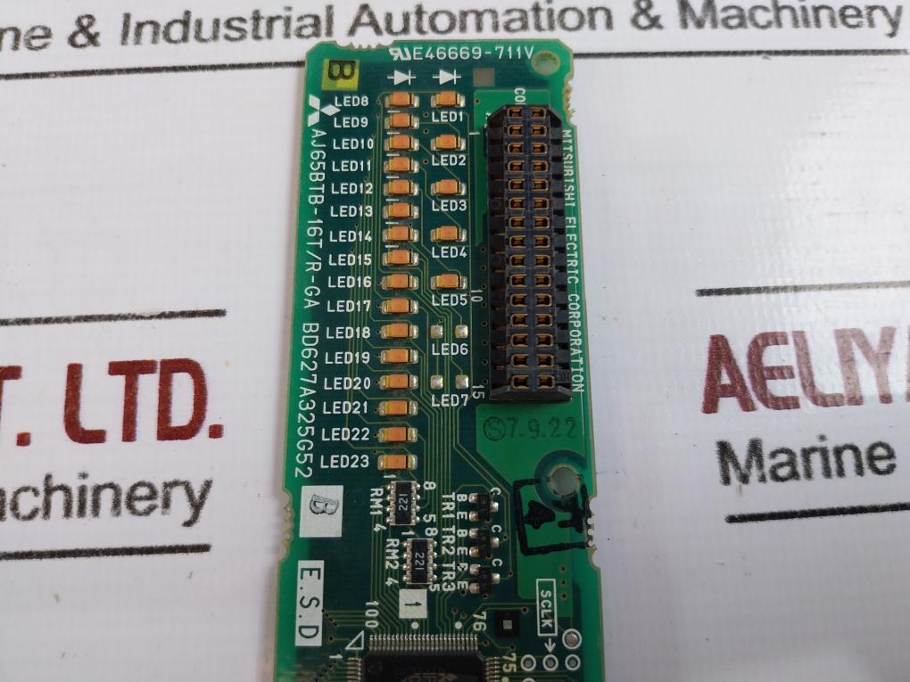 Mitsubishi Electric Aj65Btb-16T/R-ga Output Unit Module Pcb Card M51954Afp-600C