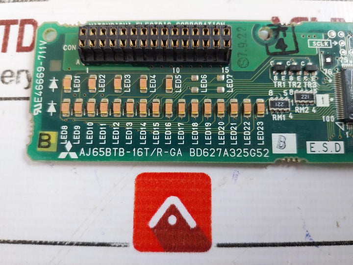 Mitsubishi Electric Aj65Btb-16T/R-ga Output Unit Module Pcb Card M51954Afp-600C