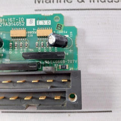 Mitsubishi Electric Aj65Btb1-16T-io Pcb For Compact I/O Module E46669-707V