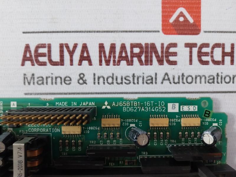 Mitsubishi Electric Aj65Btb1-16T-io Pcb For Compact I/O Module E46669-707V