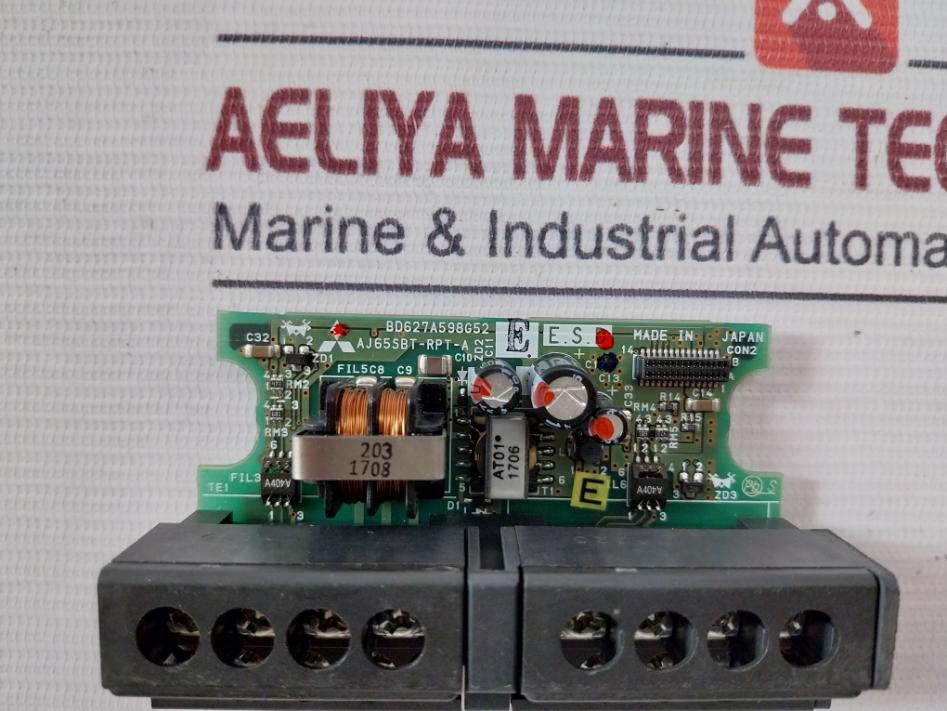 Mitsubishi Electric Aj65Sbt-rpt-a Pcb For Plc Cc-link Compact I/O Module