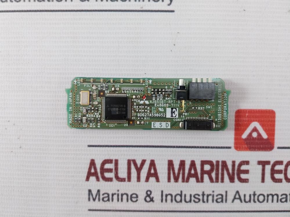 Mitsubishi Electric Aj65Sbt-rpt-a Pcb For Plc Cc-link Compact I/O Module