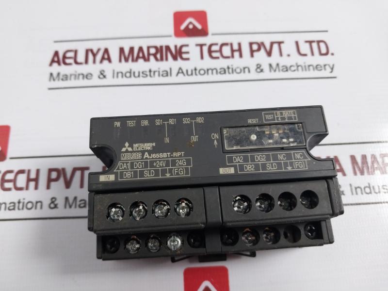 Mitsubishi Electric Aj65Sbt-rpt Cc-link Melsec Repeater Unit 24Vdc 60Ma