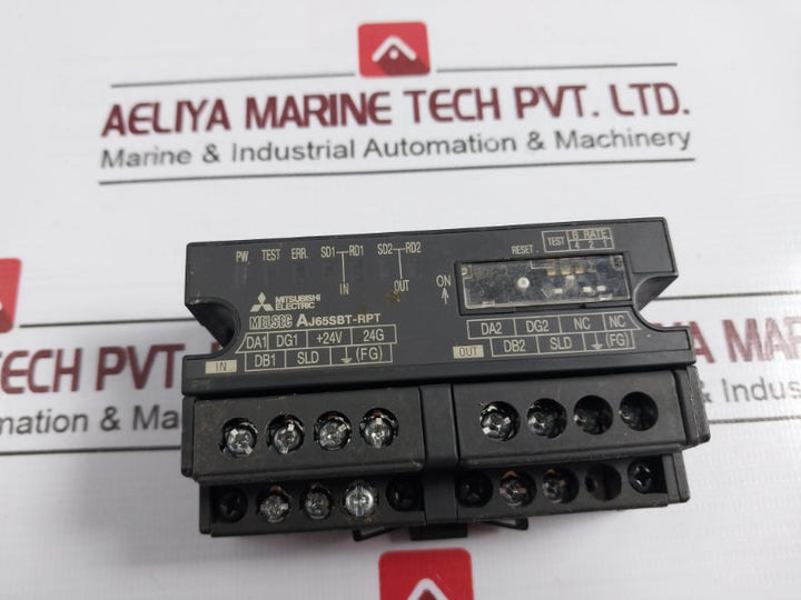 Mitsubishi Electric Aj65Sbt-rpt Cc-link Melsec Repeater Unit 24Vdc 60Ma