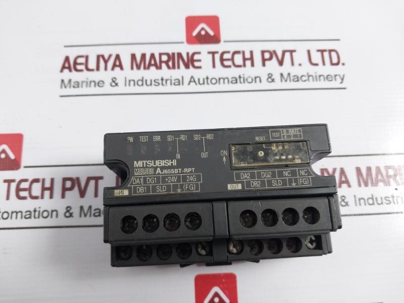 Mitsubishi Electric Aj65Sbt-rpt Melsec Cc-link Repeater Unit 24Vdc 60Ma Bd992C512H01
