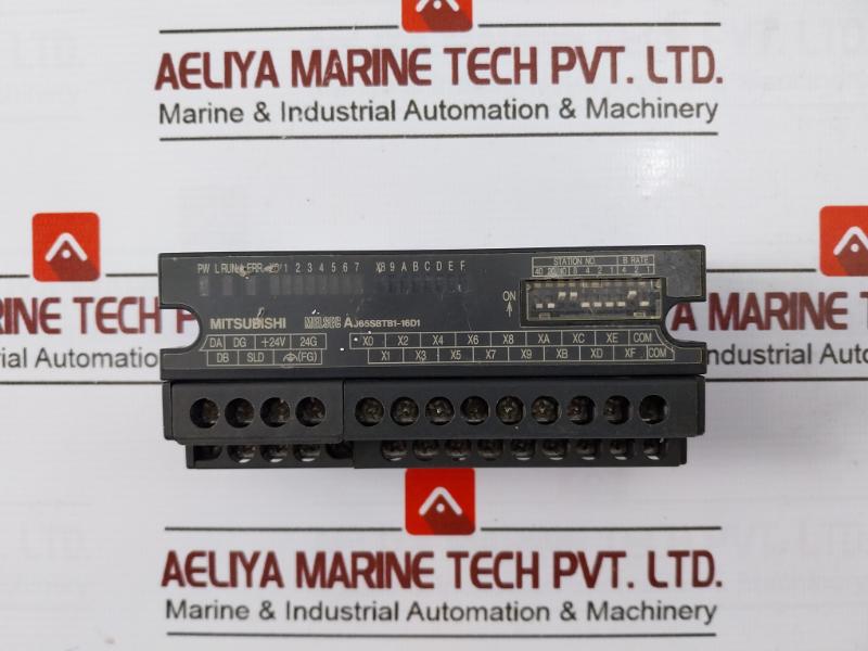Mitsubishi Electric AJ65SBTB1-16D1 Melsec CC-link Input Unit 24VDC 5mA Class 2