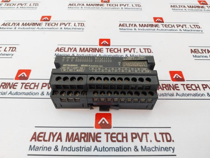 Mitsubishi Electric Aj65sbtb1-16d1 Plc Cc-link Input Unit 24vdc 5ma