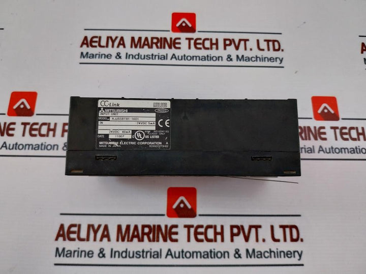 Mitsubishi Electric Aj65sbtb1-16d1 Plc Cc-link Input Unit 24vdc 5ma