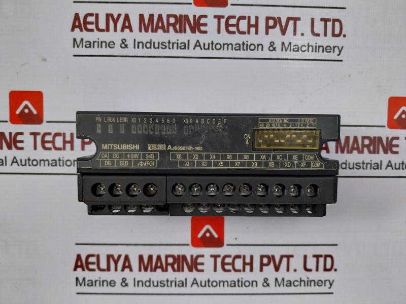 Mitsubishi Electric AJ65SBTB1-16D Melsec CC-link Input Unit 24VDC 7MA 35MA