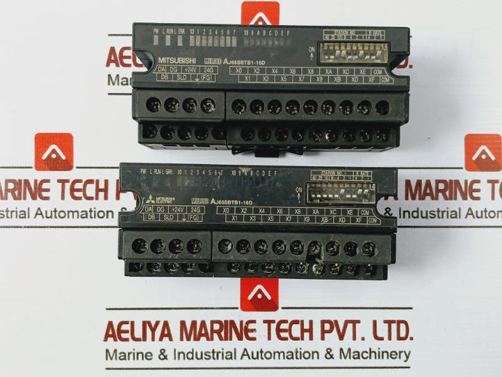 Mitsubishi Electric Aj65Sbtb1-16D Melsec Cc-link Input Unit 24Vdc 7Ma Class 2